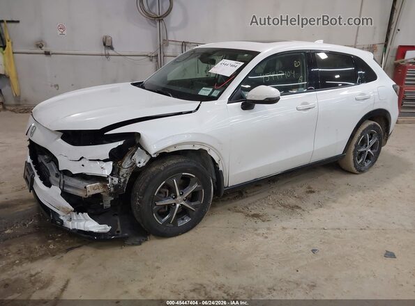 3CZRZ2H74PM734913 2023 HONDA HR-V White Առջևի ձախ երեք քառորդ տեսարան