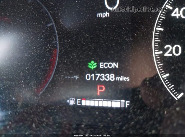 3CZRZ2H74RM702143 2024 HONDA HR-V Red Панорамний вид салону 360°