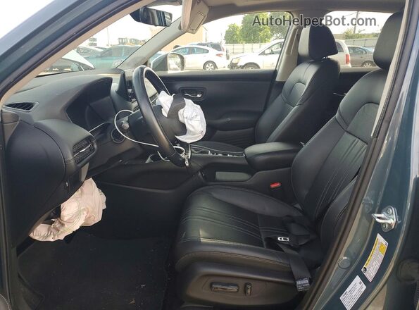 3CZRZ2H75PM705050 2023 HONDA HR-V Teal Front interior view