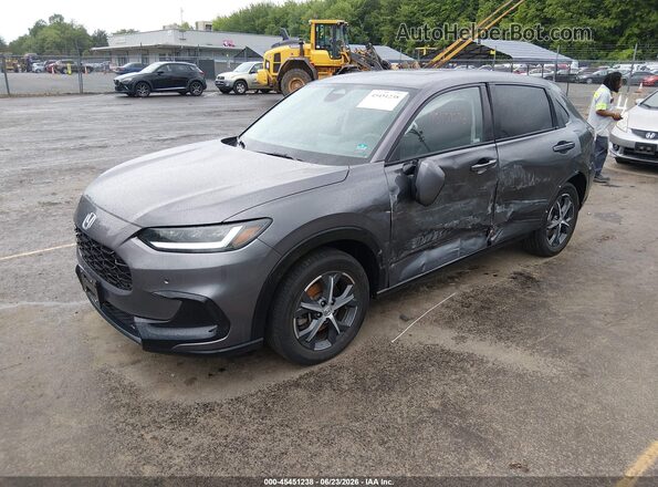 3CZRZ2H75RM713295 2024 HONDA HR-V Gray Առջևի ձախ երեք քառորդ տեսարան