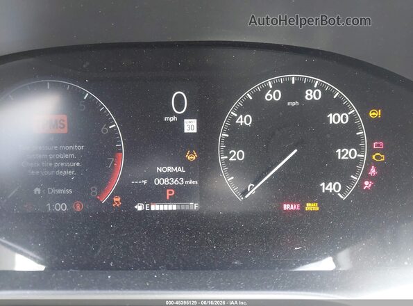 3CZRZ2H75RM725706 2024 HONDA HR-V Blue უკანა სავარძლების ხედი