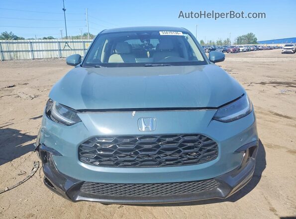 3CZRZ2H77RM700564 2024 HONDA HR-V Teal 