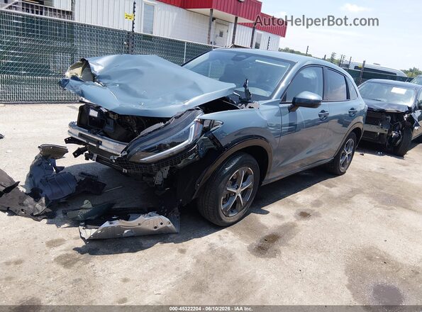 3CZRZ2H77RM733290 2024 HONDA HR-V Light Blue Передняя левая четверть