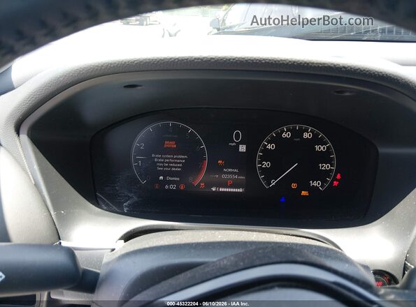 3CZRZ2H77RM733290 2024 HONDA HR-V Light Blue Вид задних сидений