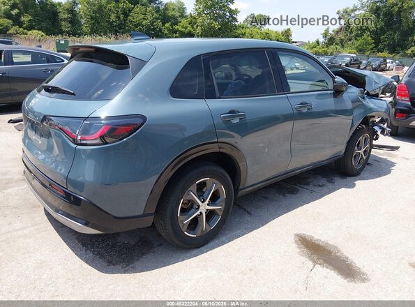 3CZRZ2H77RM733290 2024 HONDA HR-V Light Blue Задняя правая четверть