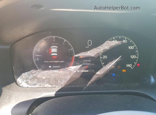 3CZRZ2H78RM761048 2024 HONDA HR-V Белый Вид щитка приборов