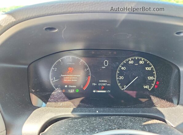 3CZRZ2H78SM727861 2025 HONDA HR-V Silver Սարքավորումների վահանակի տեսք