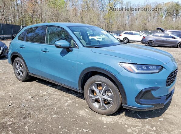 3CZRZ2H79SM702063 2025 HONDA HR-V Blue Delantero derecho