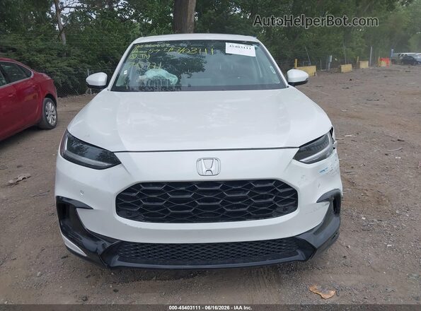 3CZRZ2H79SM743731 2025 HONDA HR-V White Widok zestawu wskaźników