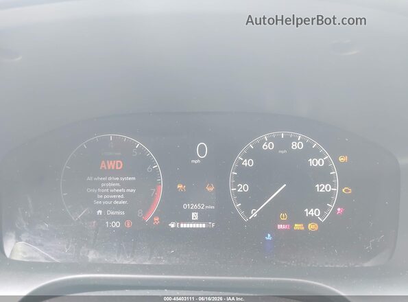 3CZRZ2H79SM743731 2025 HONDA HR-V White Widok tylnych siedzeń