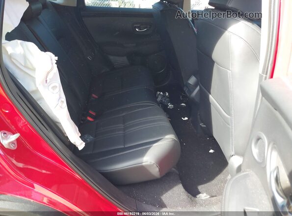 3CZRZ2H7XSM747383 2025 HONDA HR-V Red VIN კოდის სტიკერის ხედი