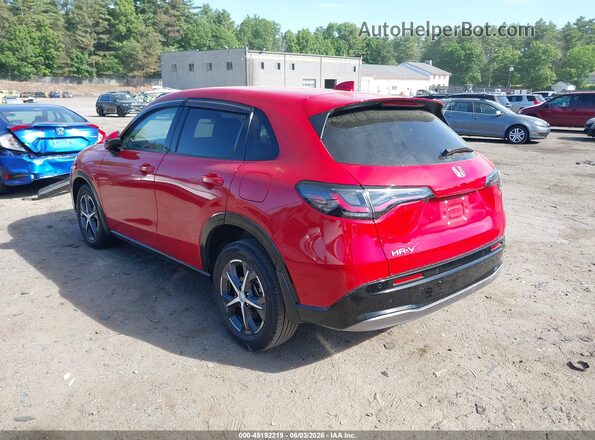 3CZRZ2H7XSM747383 2025 HONDA HR-V Red უკანა მარცხენა
