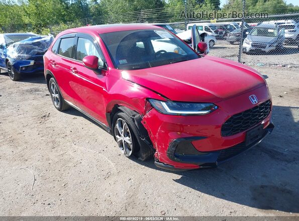 3CZRZ2H7XSM747383 2025 HONDA HR-V Red წინა ხედი