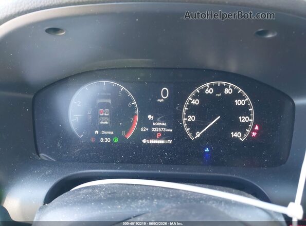 3CZRZ2H7XSM747383 2025 HONDA HR-V Red უკანა სავარძლების ხედი