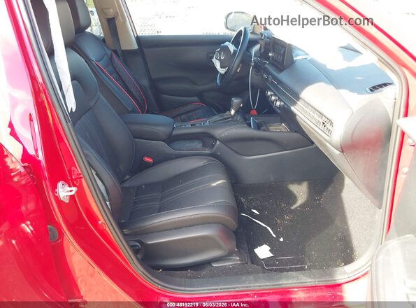 3CZRZ2H7XSM747383 2025 HONDA HR-V Red წინა სალონის ხედი