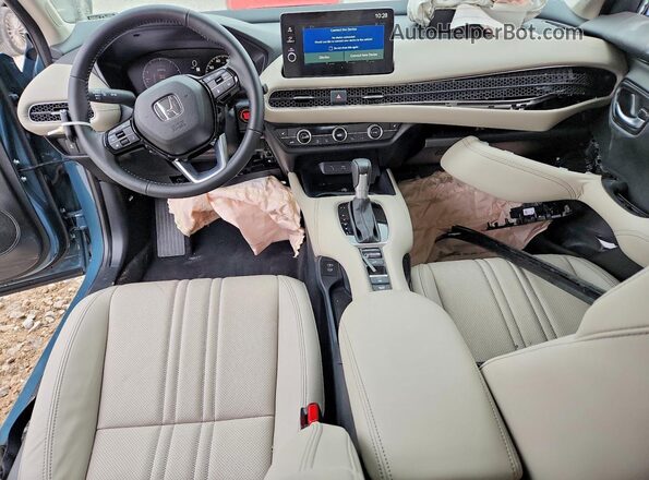 3CZRZ2H7XTM763391 2026 HONDA HR-V Blue Dashboard view