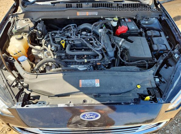 3FA6P0CD0LR160412 2020 FORD FUSION Black Սալոնի հետևի տեսք
