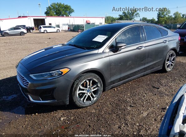 3FA6P0CD0LR174603 2020 FORD FUSION Gray 