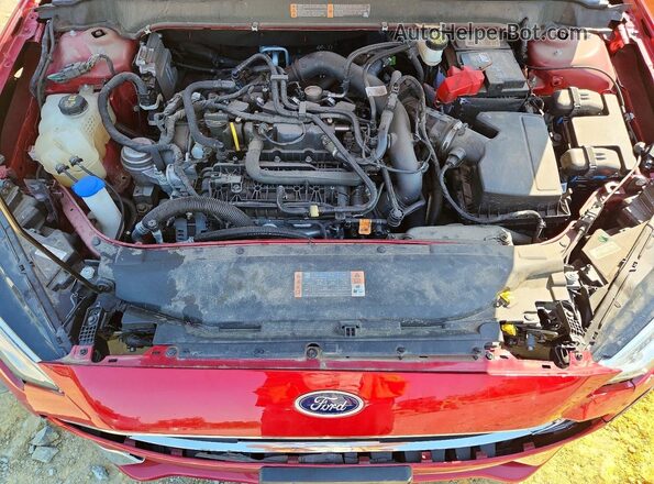 3FA6P0CD0LR209186 2020 FORD FUSION Red 