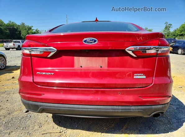 3FA6P0CD0LR209186 2020 FORD FUSION Red 
