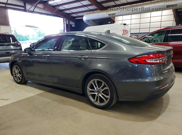 3FA6P0CD2KR110383 2019 FORD FUSION Gray 