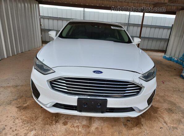 3FA6P0CD2KR265029 2019 FORD FUSION White 