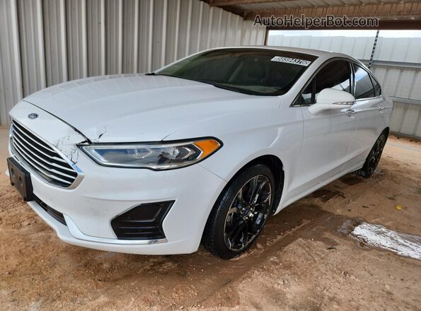 3FA6P0CD2KR265029 2019 FORD FUSION White 