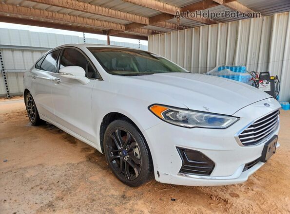 3FA6P0CD2KR265029 2019 FORD FUSION White 