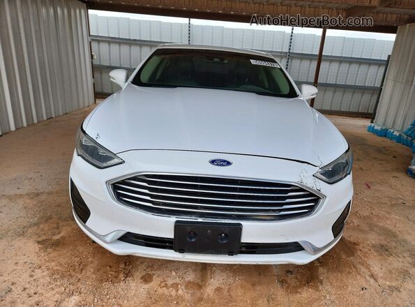 3FA6P0CD2KR265029 2019 FORD FUSION White 