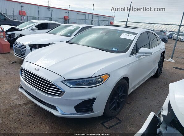 3FA6P0CD2LR137875 2020 FORD FUSION White Front left