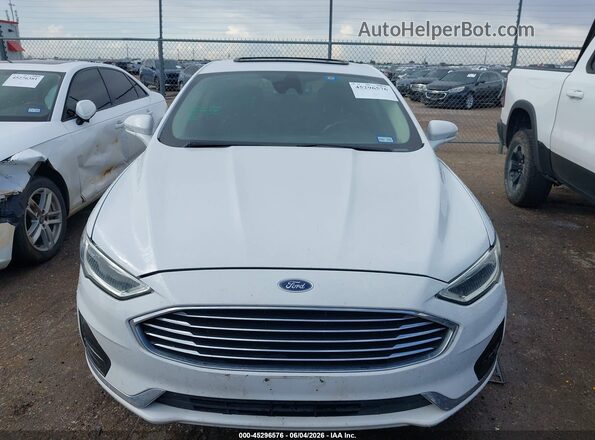 3FA6P0CD2LR137875 2020 FORD FUSION White Rear interior view