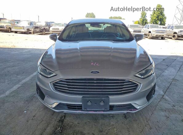 3FA6P0CD2LR196263 2020 FORD FUSION Silver 