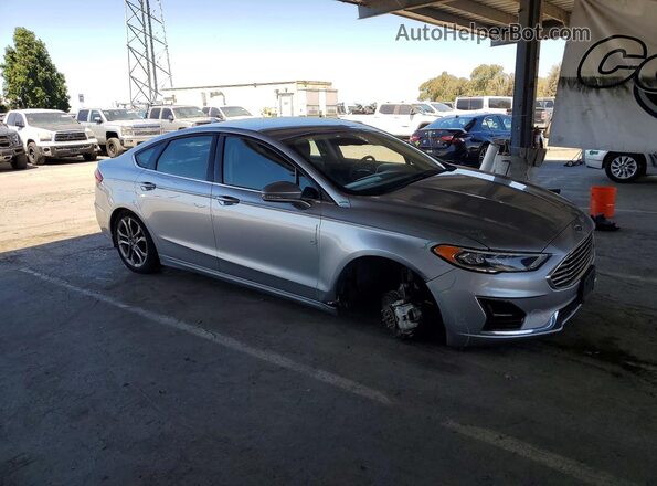 3FA6P0CD2LR196263 2020 FORD FUSION Silver 