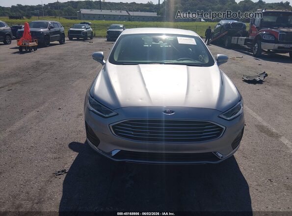 3FA6P0CD2LR206404 2020 FORD FUSION Серебряный Вид щитка приборов