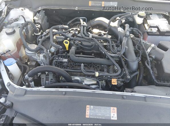3FA6P0CD2LR206404 2020 FORD FUSION Серебряный Вид сзади
