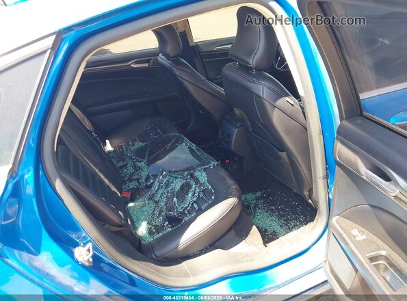 3FA6P0CD3KR150486 2019 FORD FUSION Blue Widok naklejki z numerem VIN
