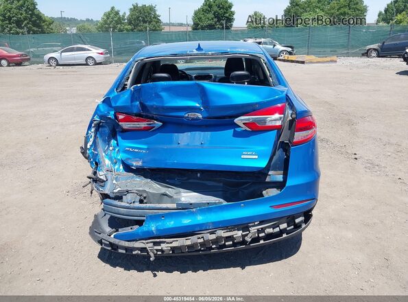 3FA6P0CD3KR150486 2019 FORD FUSION Blue 