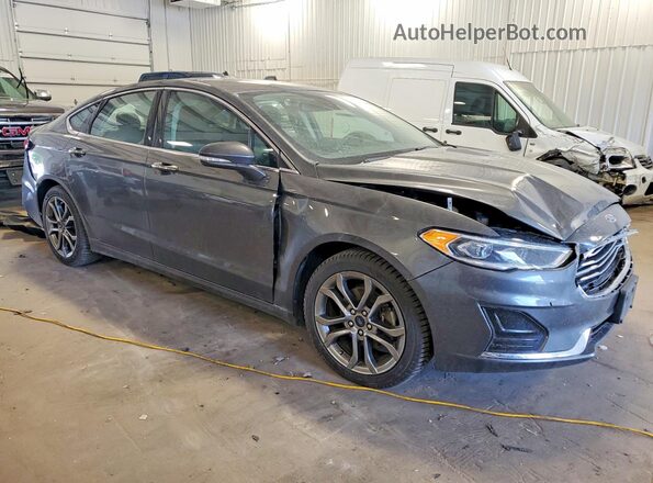 3FA6P0CD3KR284141 2019 FORD FUSION Серый 