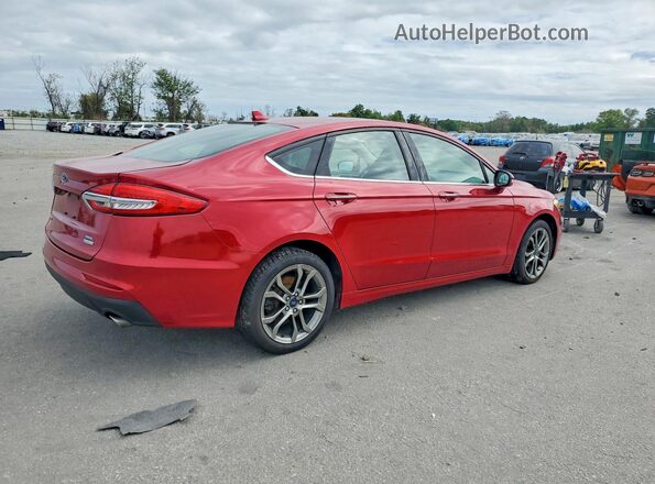 3FA6P0CD3LR154278 2020 FORD FUSION Красный Задняя правая четверть