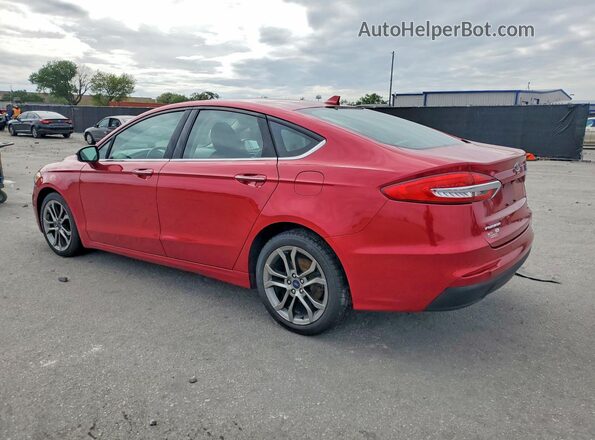 3FA6P0CD3LR154278 2020 FORD FUSION Красный Задняя левая четверть