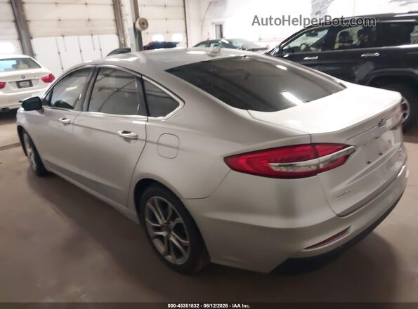 3FA6P0CD4KR237975 2019 FORD FUSION Silver Задня ліва чверть