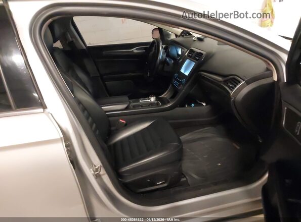 3FA6P0CD4KR237975 2019 FORD FUSION Silver Вид салону спереду