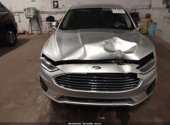 3FA6P0CD4KR237975 2019 FORD FUSION Silver Вид щитка приладів
