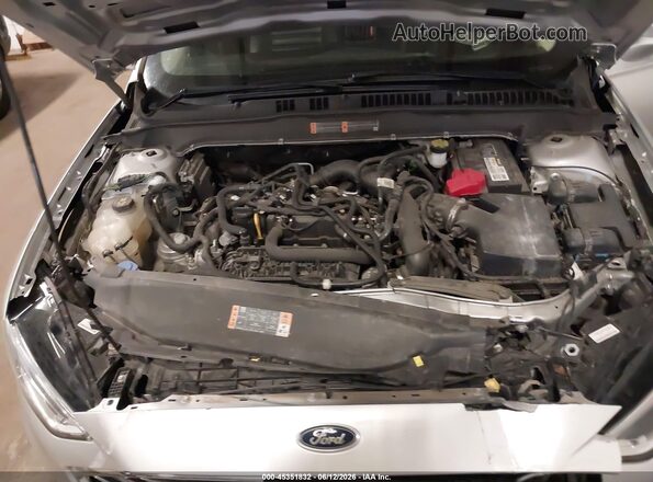 3FA6P0CD4KR237975 2019 FORD FUSION Silver Вид ззаду