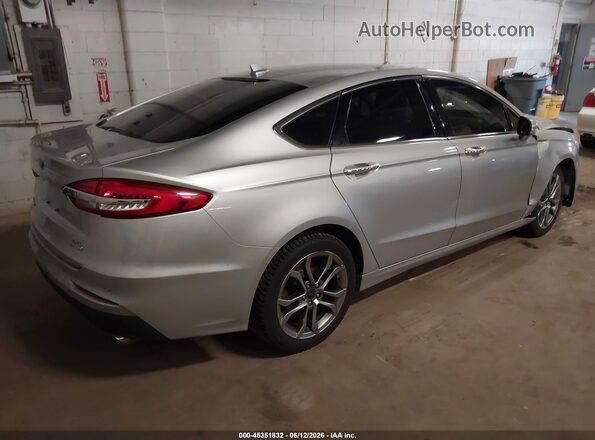 3FA6P0CD4KR237975 2019 FORD FUSION Silver Задня права чверть