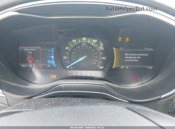 3FA6P0CD5KR180556 2019 FORD FUSION Silver Հետևի նստատեղերի տեսք