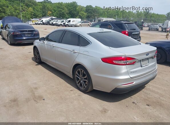 3FA6P0CD5KR180556 2019 FORD FUSION Silver Հետևի ձախ