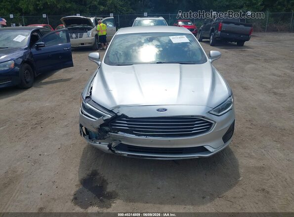 3FA6P0CD5KR180556 2019 FORD FUSION Silver Սարքավորումների վահանակի տեսք