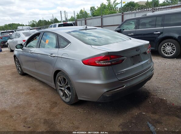3FA6P0CD5LR163757 2020 FORD FUSION Silver Հետևի ձախ