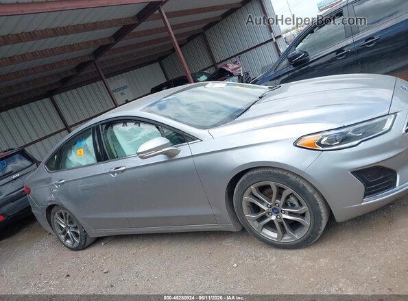 3FA6P0CD5LR163757 2020 FORD FUSION Silver Սալոնի հետևի տեսք